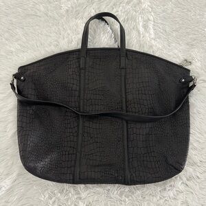 Kelsi Dagger‎ Black XL Tote Bag Handbag